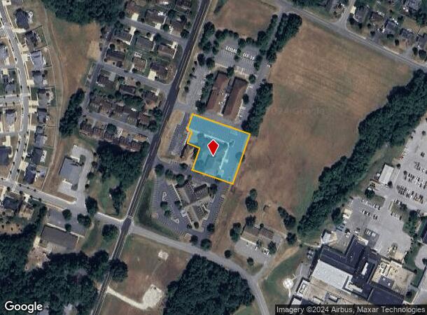  23140 Moakley St, Leonardtown, MD Parcel Map