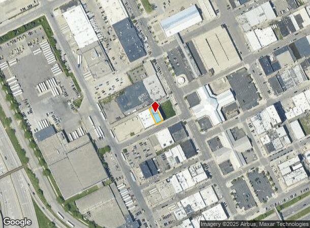 1357 Division St, Detroit, MI Parcel Map