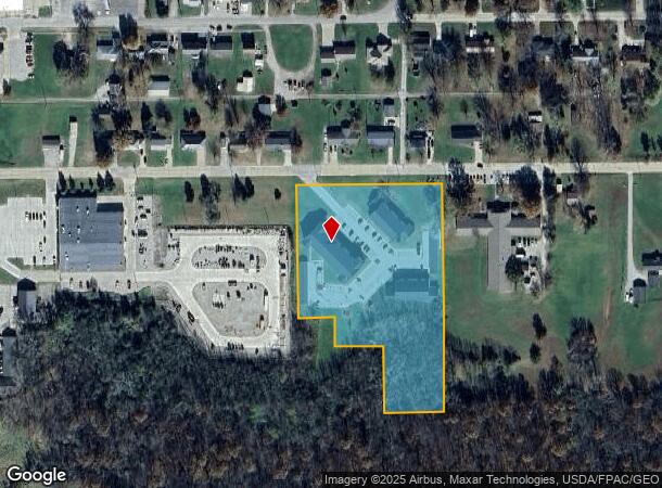 1110 E Cross St, Centerville, IA Parcel Map