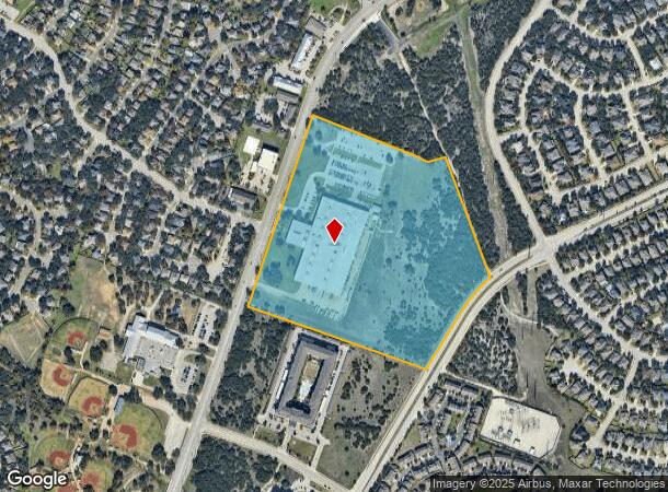  1200 Cypress Creek Rd, Cedar Park, TX Parcel Map
