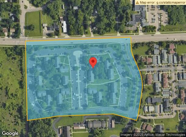  2835 Roundtree Blvd, Ypsilanti, MI Parcel Map