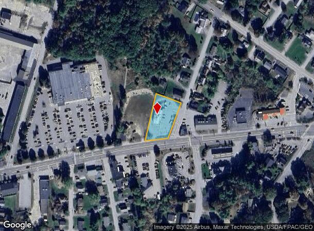 736 Sabattus St, Lewiston, ME Parcel Map