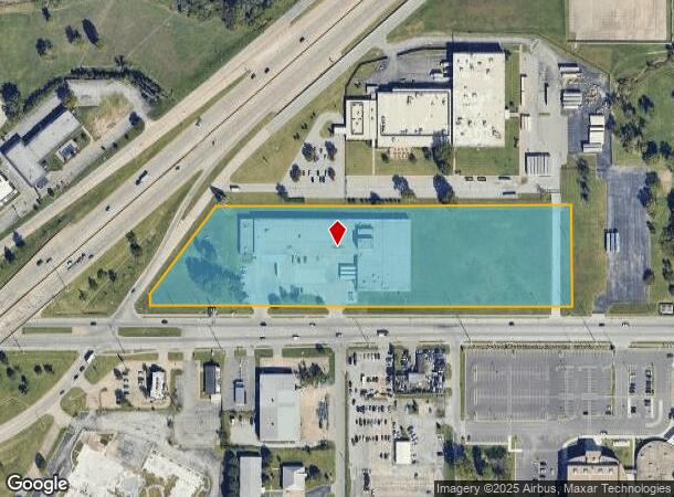  11707 E 11Th St, Tulsa, OK Parcel Map