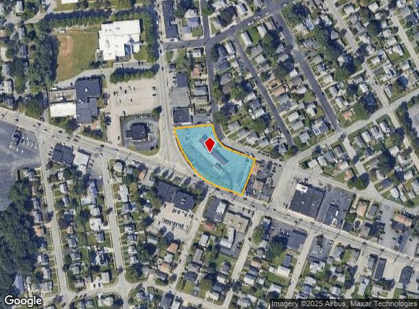 208 Gansett Ave, Cranston, RI Parcel Map
