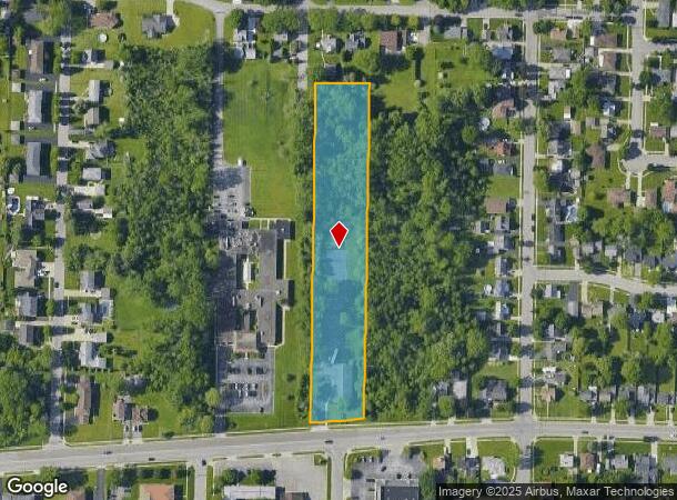  1822 Como Park Blvd, Lancaster, NY Parcel Map