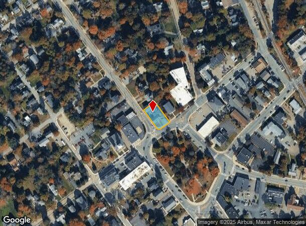 1 Main St, Foxboro, MA Parcel Map