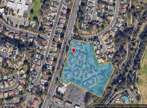  24950 Via Florecer, Mission Viejo, CA Parcel Map