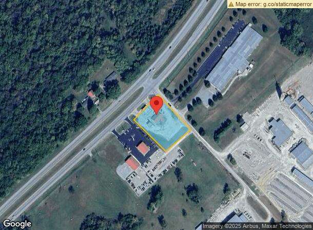  7933 New Lawrenceburg Hwy, Mount Pleasant, TN Parcel Map