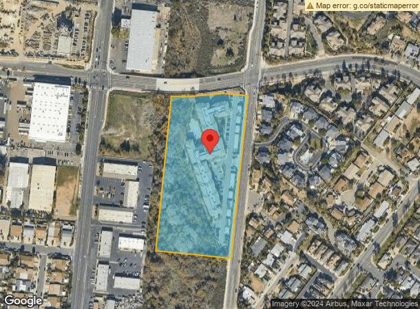  650 Woodward St, San Marcos, CA Parcel Map