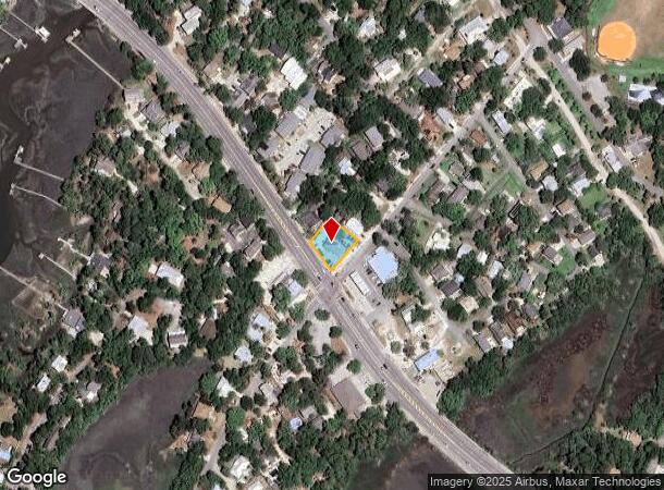  801 1St St, Tybee Island, GA Parcel Map