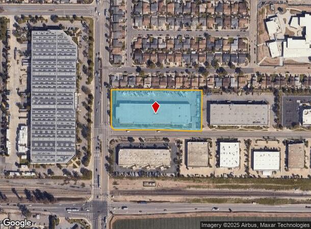  1801 Eastman Ave, Oxnard, CA Parcel Map