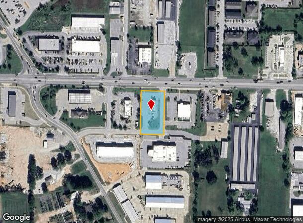 1119 E Henri De Tonti Blvd, Tontitown, AR Parcel Map