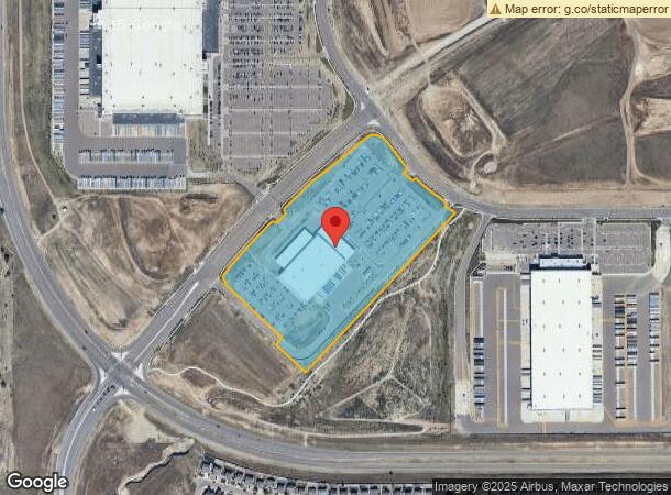  4303 Grinnell Blvd, Colorado Springs, CO Parcel Map