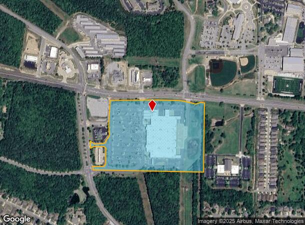  19301 Cantrell Rd, Little Rock, AR Parcel Map