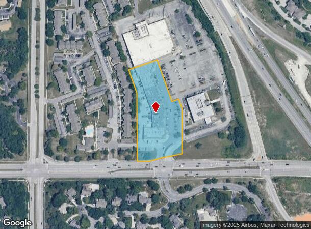  10154 W 119Th St, Overland Park, KS Parcel Map