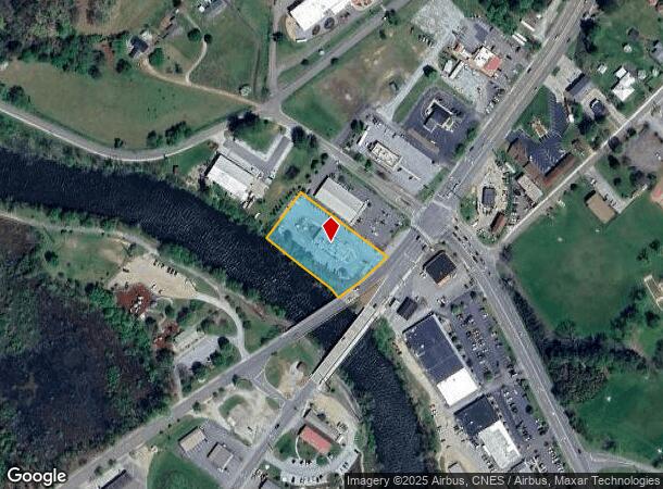 664 E Main St, Franklin, NC Parcel Map