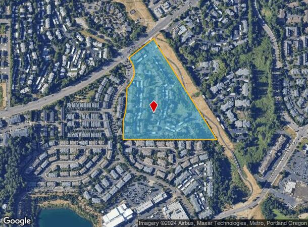  14800 Sw Scholls Ferry Rd, Beaverton, OR Parcel Map