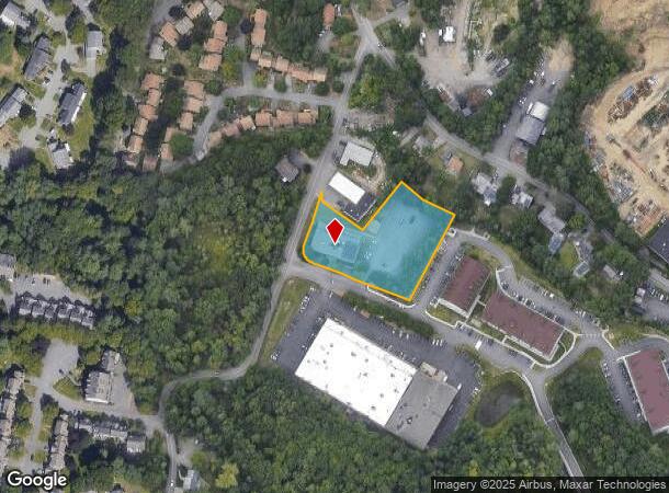  95 Mill St, Stoughton, MA Parcel Map