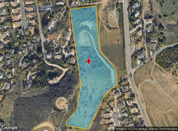  858 Hubbard Ave, Escondido, CA Parcel Map