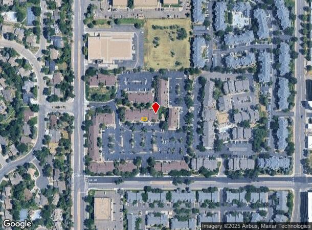  6456 S Quebec St, Centennial, CO Parcel Map