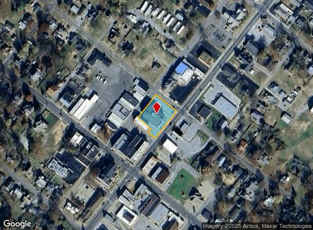  130 N Morgan St, Morganfield, KY Parcel Map