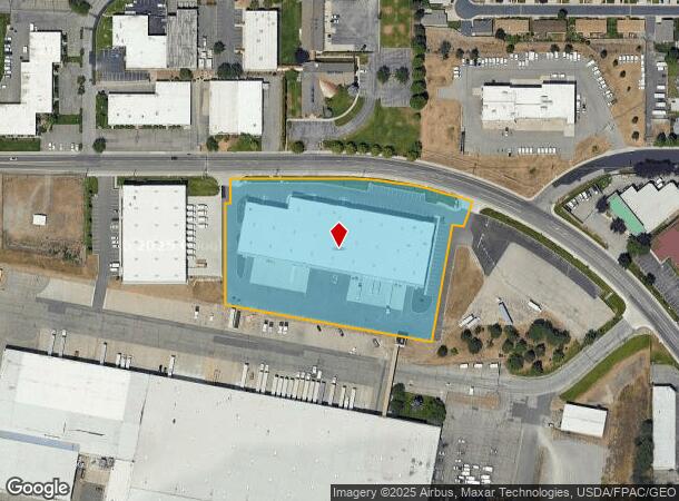 11002 E Montgomery Dr, Spokane Valley, WA Parcel Map