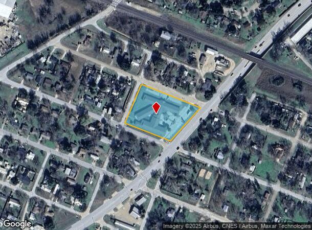  1108 W Highway 21 St, Caldwell, TX Parcel Map