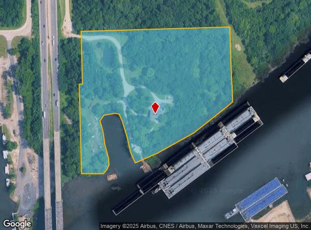 25211 S Frontage Rd E, Channahon, IL Parcel Map