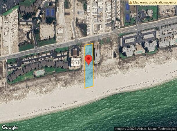  17127 Perdido Key Dr, Pensacola, FL Parcel Map