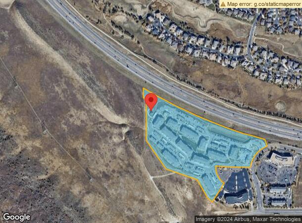  8600 S Oak Way, Littleton, CO Parcel Map