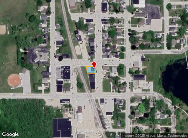  430 2Nd St, Random Lake, WI Parcel Map