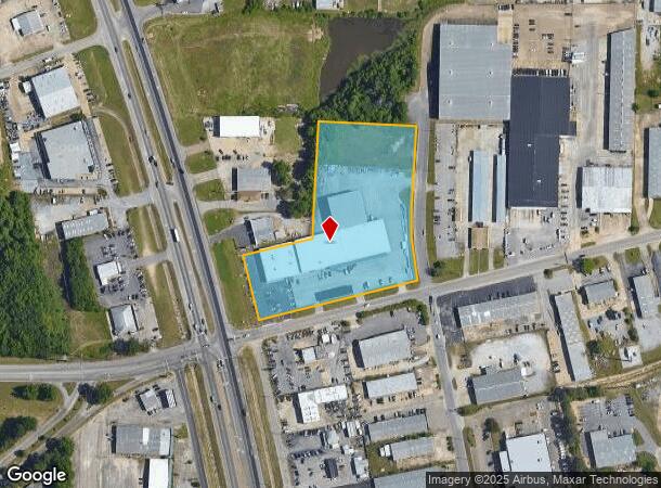600 N Eastern Blvd, Montgomery, AL Parcel Map