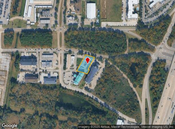 7106 Will Clayton Pkwy, Humble, TX Parcel Map