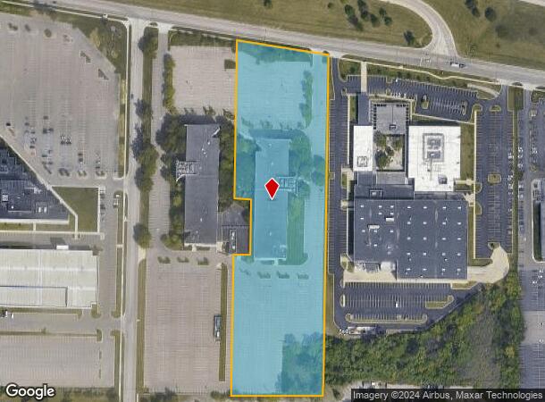  26877 Northwestern Hwy, Southfield, MI Parcel Map