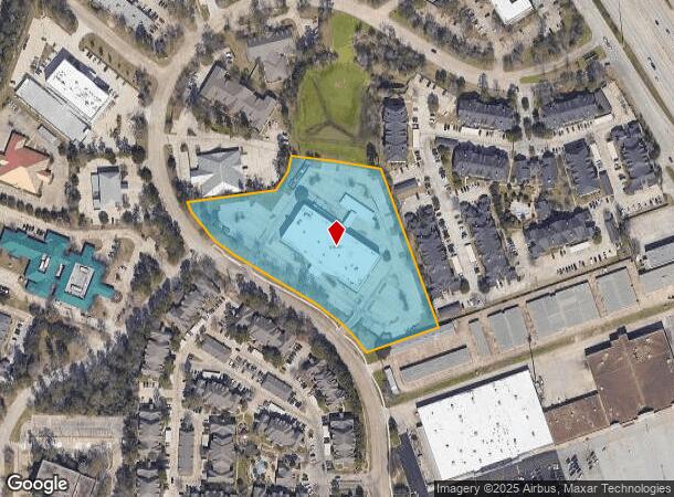  1501 River Pointe Dr, Conroe, TX Parcel Map