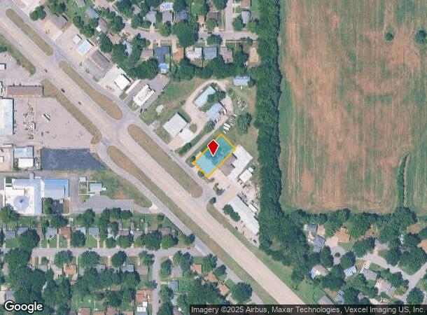 1008 Se Louis Dr, Mulvane, KS Parcel Map