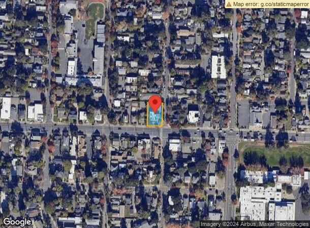  825 College Ave, Santa Rosa, CA Parcel Map