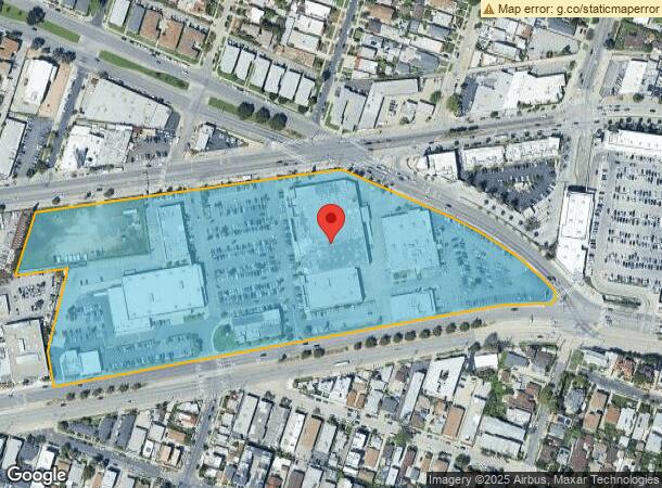  4707 Venice Blvd, Los Angeles, CA Parcel Map