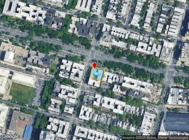 334 Eastern Pkwy, Brooklyn, NY Parcel Map