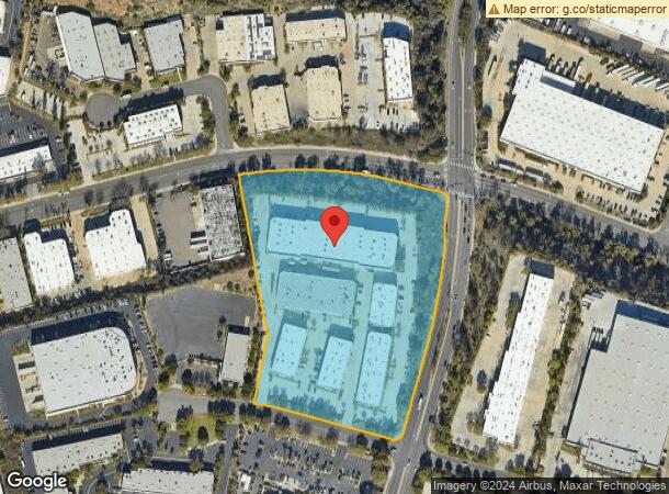  12720 Danielson Ct, Poway, CA Parcel Map