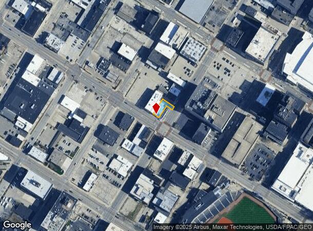  706 Monroe St, Toledo, OH Parcel Map
