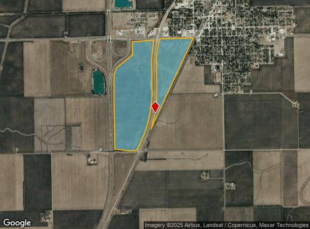 66 Rt 55 & Division St, Chenoa, IL Parcel Map