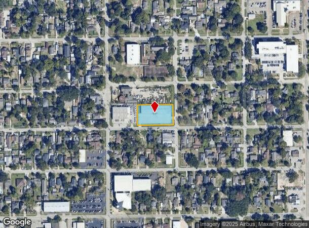  515 Melbourne St, Houston, TX Parcel Map