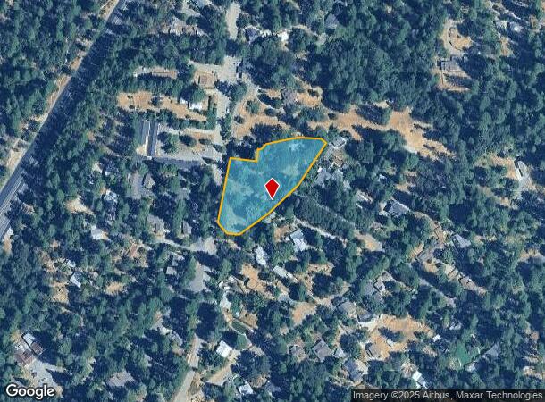 803 Uren St, Nevada City, CA Parcel Map