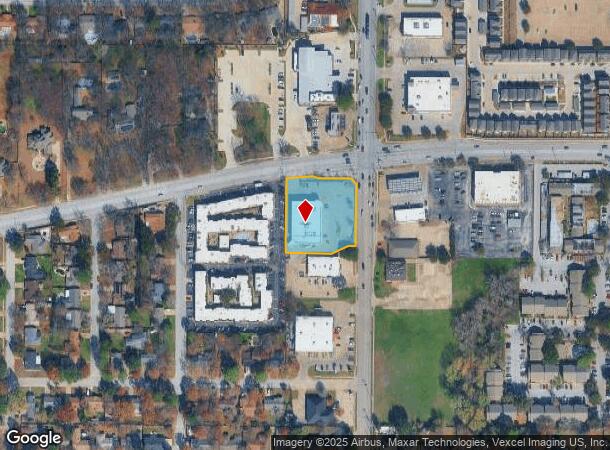 1233 Precinct Line Rd, Hurst, TX Parcel Map