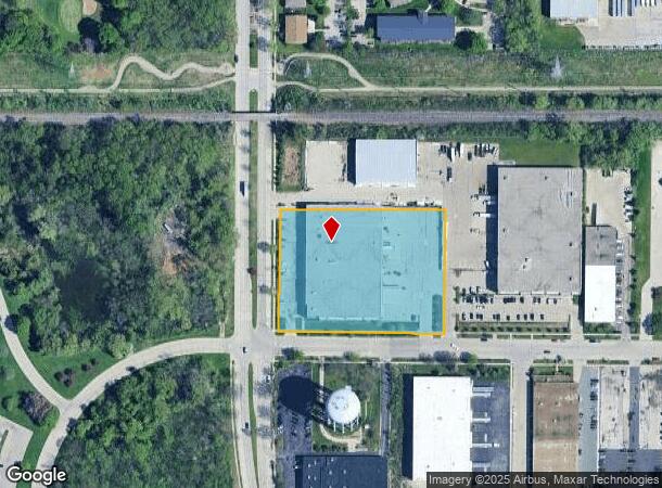  11528 W Rogers St, Milwaukee, WI Parcel Map