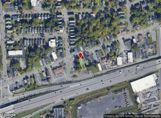  1412 Burnet Ave, Syracuse, NY Parcel Map