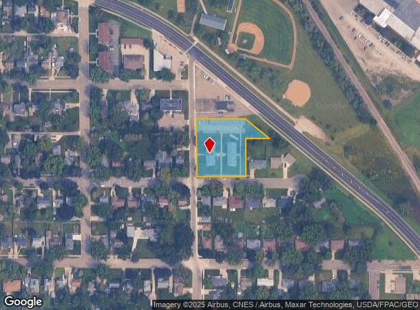  706 E Academy St, Owatonna, MN Parcel Map