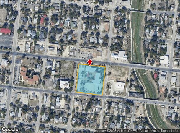  1800 W Commerce St, San Antonio, TX Parcel Map