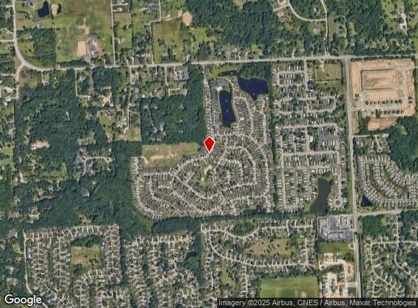 467 Aspen Dr S, Wixom, MI Parcel Map
